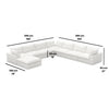 8 Piece Corner Cloud Couch