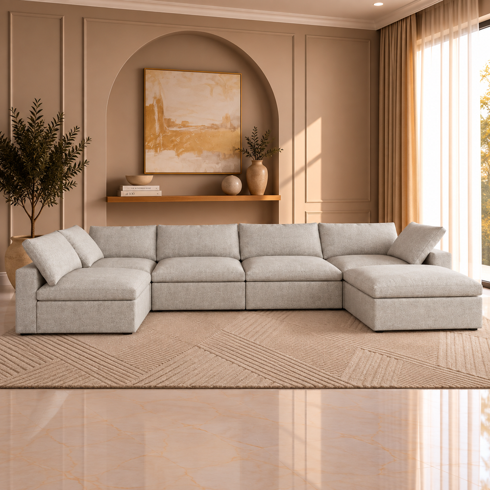 6 Piece Pit Cloud Couch