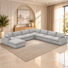 8 Piece Corner Cloud Couch