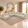 8 Piece Corner Cloud Couch