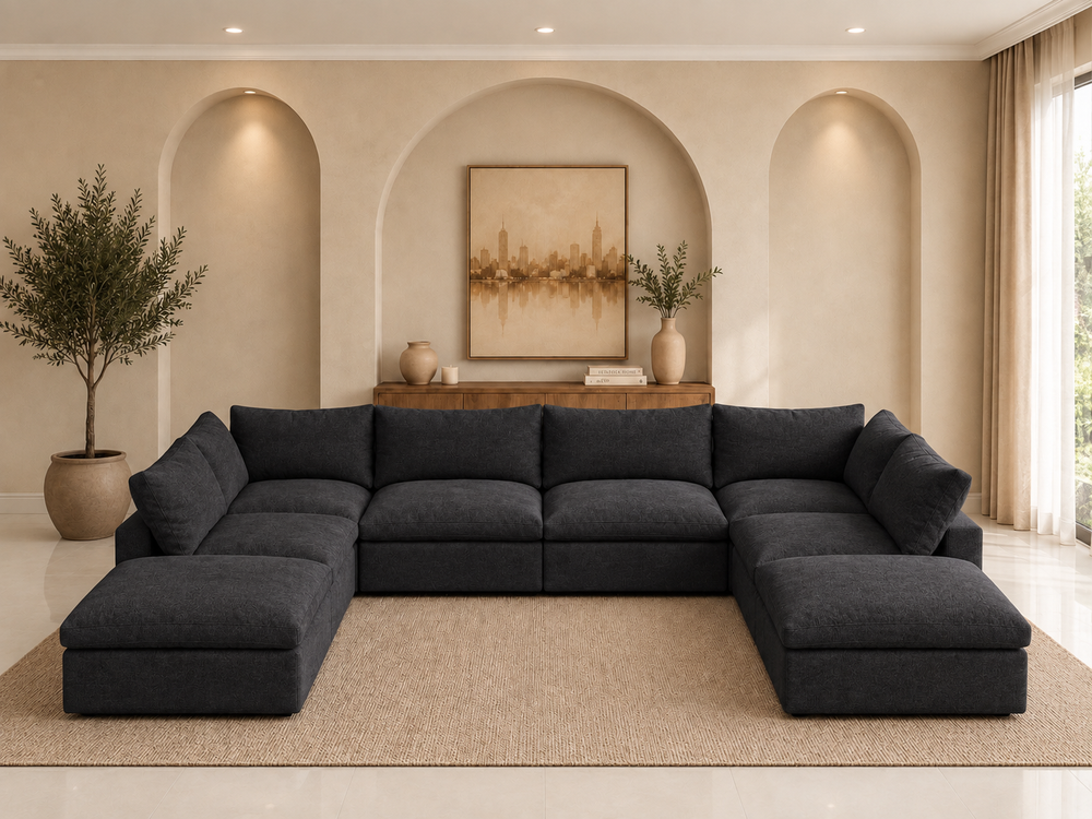 8 Piece Pit Cloud Couch