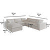 6 Piece Corner Pit Cloud