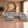 7 Piece Corner Cloud Couch
