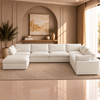 7 Piece Corner Cloud Couch
