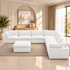 8 Piece Corner Cloud Couch