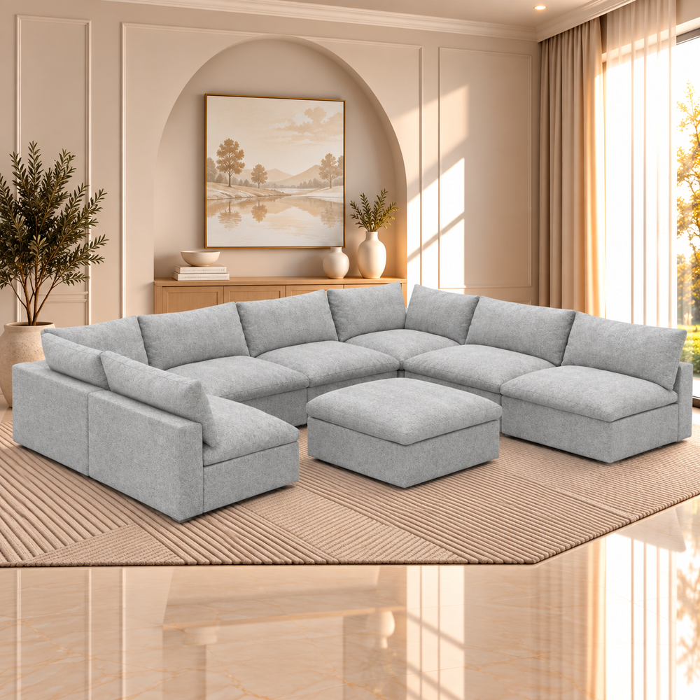 8 Piece Cloud Couch