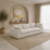 3 Piece Straight Cloud Couch